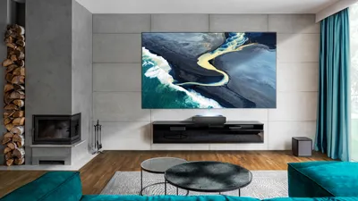 Produktbild von HISENSE LaserTV 224 cm UHD T2CS SmartTV BT USBrec DLP SonicScr HDR sw 88L5VG