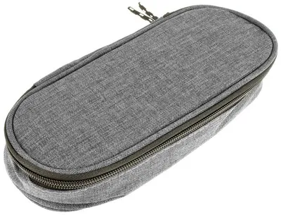 Zdjęcie produktu dla kangaro 78-K-56304 kangaro Schlampermäppchen hellgrau, 22,0 x 9,0 cm