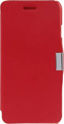 Produktbild von Handyhülle Tasche für Apple iPhone 6 Plus Rot gebürstet