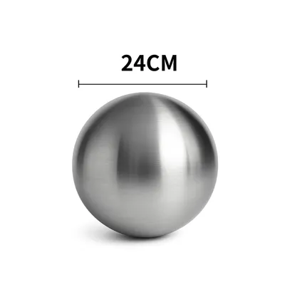 Zdjęcie produktu dla Köhko Dekokugel 3-58 cm (rozmiar 24 cm) matowa z wysokiej jakości stali nierdzewnej kula ogrodowa kula do stawu rozmiar 24 cm