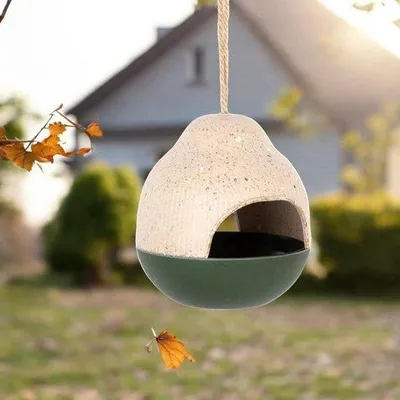 Produktbild von Insektenbad für den Balkon - Vogelwasserteich - Außenhängender Vogelbadeteich (Höhe 20 cm)