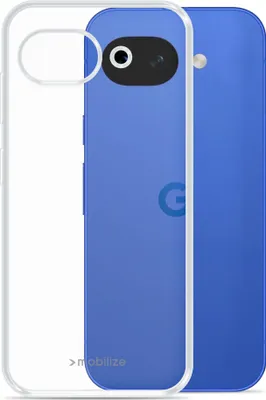 Imagen del producto de Funda transparente de silicona para Google Pixel 10a, marca Mobilize