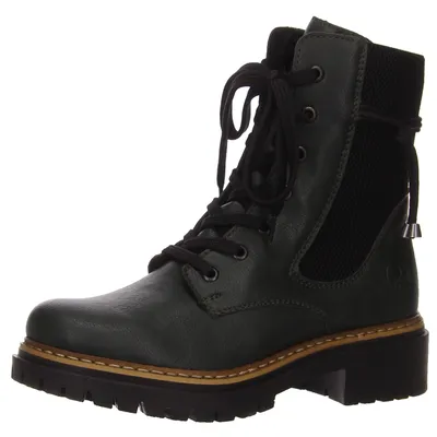 Produktbild von Rieker Schnür-,Zug-u.Schnallenstiefel in grün, Gr. 36