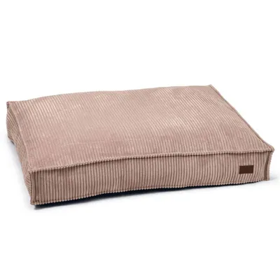Produktbild von Designed by Lotte Ribbed, Kissen Tierbett, Drinnen, Hund, Pink, Rechteckig, Einfarbig