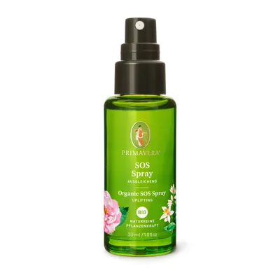 Zdjęcie produktu dla PRIMAVERA SOS Spray organiczna kojąca woda roślinna, roztwór 30 ml