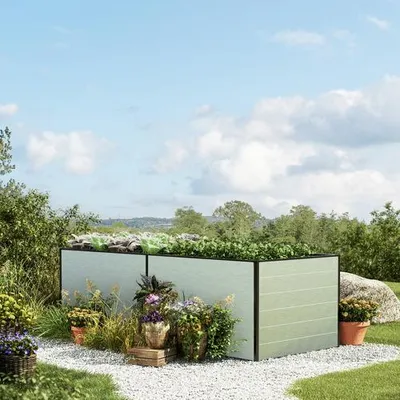 Produktbild von GFP 235 x 150 x 77 cm Hochbeet Daniela, Aluminium eloxiert