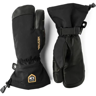 Produktbild von Hestra Unisex Handschuh Army Leather Gore-tex - 3 Finger Schwarz 8