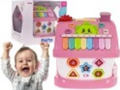 Immagine prodotto di mULTIDOMEK interattivo per bambini casa + auto - rosa