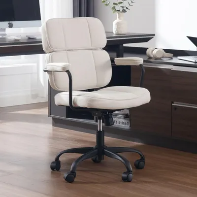 Zdjęcie produktu dla Ergonomiczne krzesło biurowe - krzesło do biura - krzesło do pracy - krzesło komputerowe - krzesło gabinetowe - obrotowe o 360°