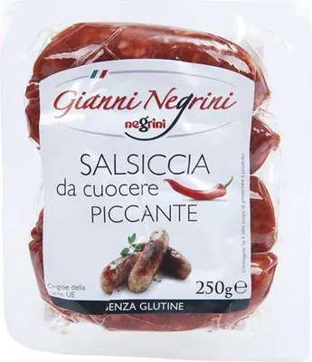 Produktbild von Salsiccia piccante Grillwurst mit Paprika 250g - Gianni Negrini