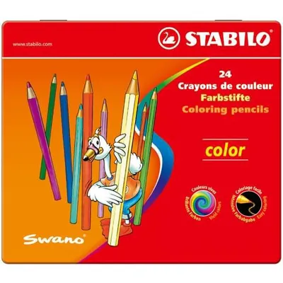 Produktbild von Buntstift - STABILO color - 24er Metalletui - mit 24 verschiedenen Farben
