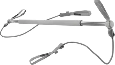 Produktbild von Gymstick Gymnastik Stab Fitness Widerstand inkl Tragetasche, Extra Stark, Silber