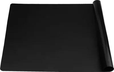 Produktbild von Antirutsch Silikonunterlage 70 x 50 cm, 1 mm dick, hitzebeständig, für Epoxidharz, schwarz