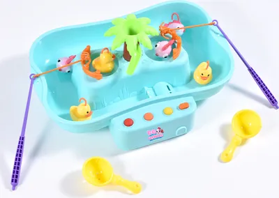Produktbild von Ogi Mogi Wasserzirkulierendes Angelspiel – Musikalisches Spielzeug für Kinder ab 3 Jahren, ideal für Jungen und Mädchen