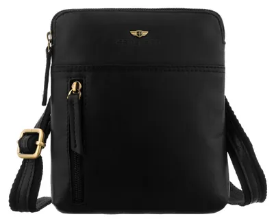 Produktbild von PTN 1902E-OPU-0307 Schwarze Ledertasche