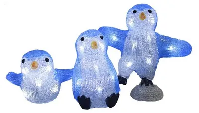 Productafbeelding van LED Kerstversiering Pinguins