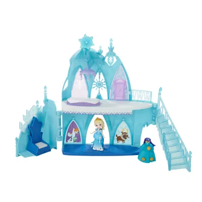 Produktbild von Hasbro B5197 Disney Frozen Prinzessin Elsa Eispalast Little Kingdom Schloß Figur