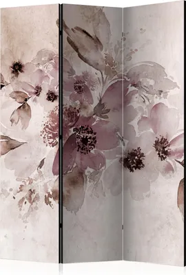 Immagine prodotto di Novità! Paravento decorativo parete divisoria parete fotografica parete spagnola XXL FIORI 135x172 cm b-C-0910-z-b