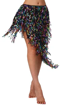 Immagine prodotto di Cinture da ballo con paillettes e frange per donna