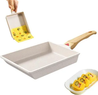 Produktbild von Japanischer Omeletpfannenbogen aus Non-Stick-Material