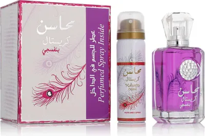 Obrázek produktu pro Lattafa Mahasin Crystal Violet EDP 100 ml + DEO ve spreji 75 ml W