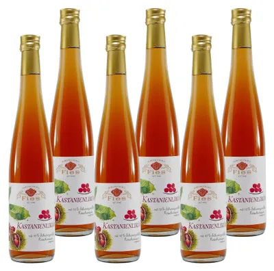 Produktbild von Fies Kastanien-Likör (6 x 0.5L)