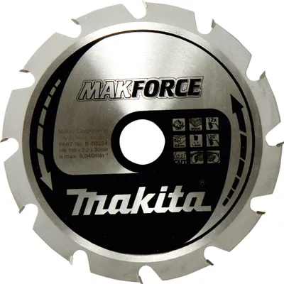 Immagine prodotto di Makita Sägeblatt MAKFORCE Kreissägeblatt 270x30x60Z für Kreissäge B-32409
