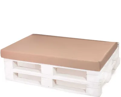 Produktbild von Palettenkissen 120x80cm  | sitzkissen | europaletten | Bodenkissen für Kinder | Balkon-Bodenkissen | Gartenkissen | palettenkissen outdoor Beige