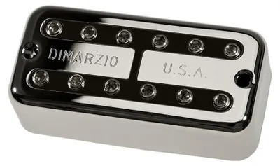 Produktbild von DiMarzio Super Distor’Tron Bridge Nickel/Black Tonabnehmer für Gitarre