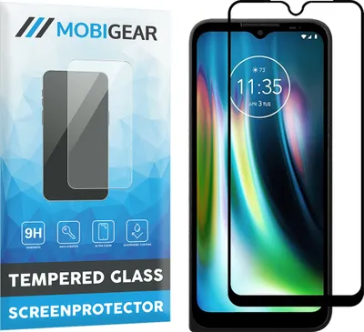 Produktbild von Mobigear Premium  Motorola Defy (2021) Panzerglas Gehärtetes Glas Displayschutz - Hüllenfreundlich - Schwarz
