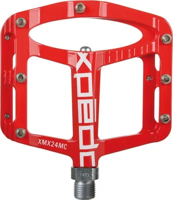 Obrázok produktu pre XPEDO XMX24MC červený plošinový pedál SPRY, 9/16', červený (1 pár)