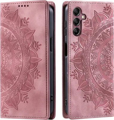 Immagine prodotto di Custodia per Samsung Galaxy A15 custodia per telefono cellulare flip case cover bag case mandala