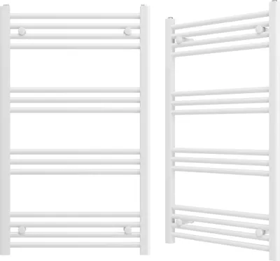 Immagine prodotto di Granitan | Radiatore da bagno Breno - 60x100 cm - Bianco - Design moderno - Scaldasalviette