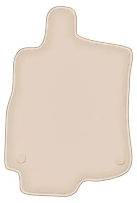 Produktbild von DURBAN Beige Velours-Fahrerfußmatte für Renault Megane III Cabrio (2008-2015)