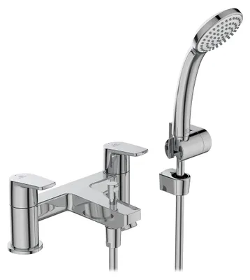 Zweigriff Bad-Duscharmatur Cerafine D, Chrom, Keramikscheiben