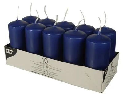 Obrázek produktu pro Papstar 17916, Kulatý, Modrá, 9 h, 10 kusů