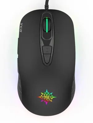 Produktbild von Inca IMG-348, rechts, Optisch, USB Typ-A, 3200 DPI, Schwarz