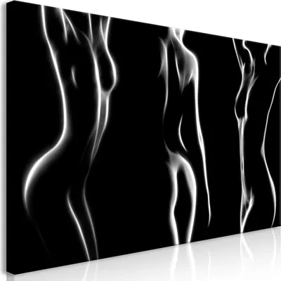Image de Tableau mural Mega XXXL Femme 250 x 125 cm Impression artistique au format XXL en une seule partie à monter soi-même Tableaux sur toile Tableaux modernes Décoration murale DIY Décoration d'intérieur Silhouette h-B-0052-ak-e