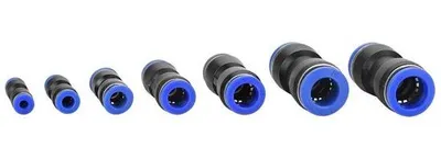Immagine prodotto di 35 pezzi: connettori pneumatici a innesto rapido, lato destro, montaggio rapido, 4-16 mm