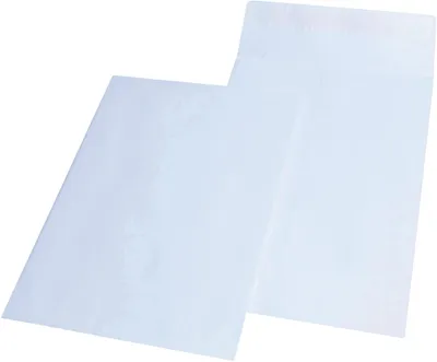 Immagine prodotto di mayer-network 30007062 Buste pieghevoli - C4, senza finestra, piegatura 40 mm, fondo a blocco, adesivo sensibile alla pressione, 140 g/m², bianco, 100 pezzi