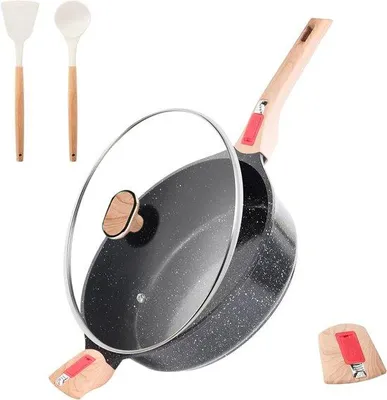 Produktbild von Famanu Induktions-Keramikpfanne 28 cm - Schwarz