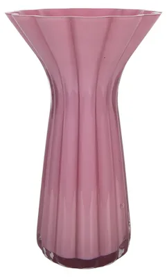 Produktbild von Clayre & Eef Vase Ø 14x23 cm Rosa Glas