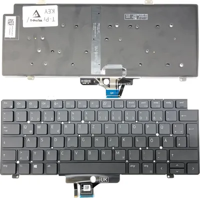 Produktbild von DEUTSCHE - Schwarz Tastatur Keyboard mit Beleuchtung kompatibel für Dell Latitude 14 5420