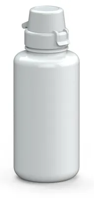 Image de Gourde « School » 700 ml - Gourde robuste en Tritan - bonne prise en main - idéale pour un usage quotidien - blanc/blanc