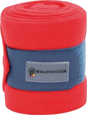 Produktbild von Waldhausen Fleecebandagen Esperia Bandagen 4er SET in Rot