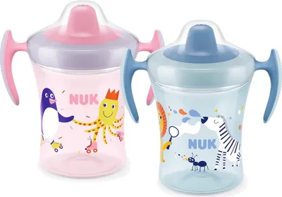 Produktbild von NUK Trainer Cup für Zwillinge (rosa & blau)