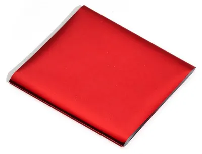 Produktbild von Nagel Transferfolie Rot 7x27 cm für kreatives Nageldesign mit UV-Gel und Spezialkleber