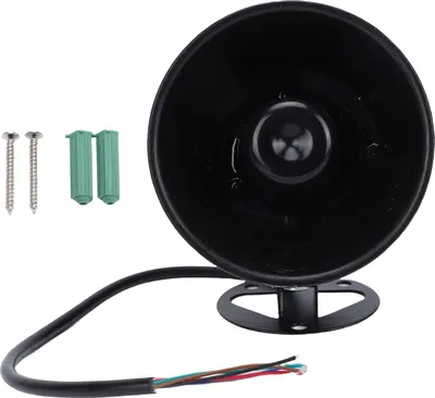 Productafbeelding van Compacte PA-megafoonspeaker met hoog volume, helder geluid, en een sirene voor vorkheftrucks