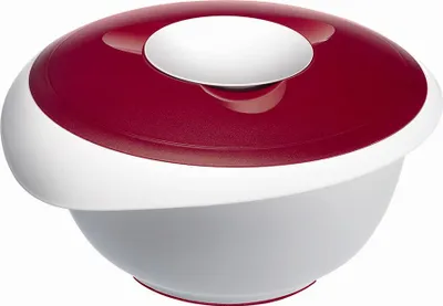 Zdjęcie produktu dla Miska do mieszania Westmark z dwuczęściową pokrywką 3,5 l, czerwona 3155227R