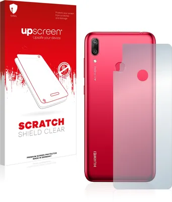 Produktbild von upscreen Schutzfolie für Huawei Y7 2019 (Rückseite) Kratzschutz Anti-Fingerprint Klar